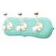 Turquoise Cream Double Loop Ceramic Iron Wooden Hooks